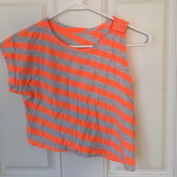 Girls crop top 12 14 one shoulder - Picture 1 of 1