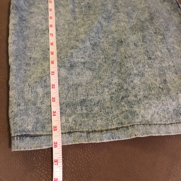 4 for $30💙ICY FASHION💙 Stone-washed Denim Dress - Picture 6 of 7