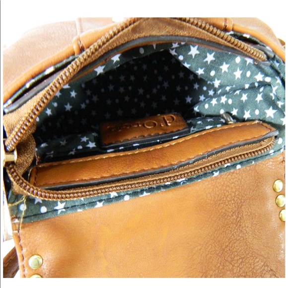 Brand New. Mini Pink Messenger Bag with Fringe - Picture 4 of 5