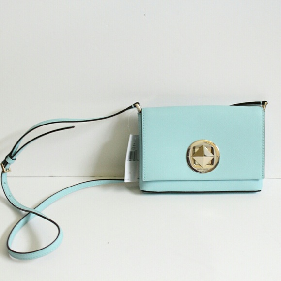 NWT Kate Spade Blue Crossbody - Picture 1 of 8