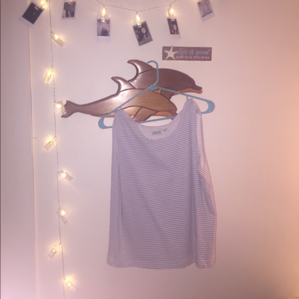 Cute striped crop top