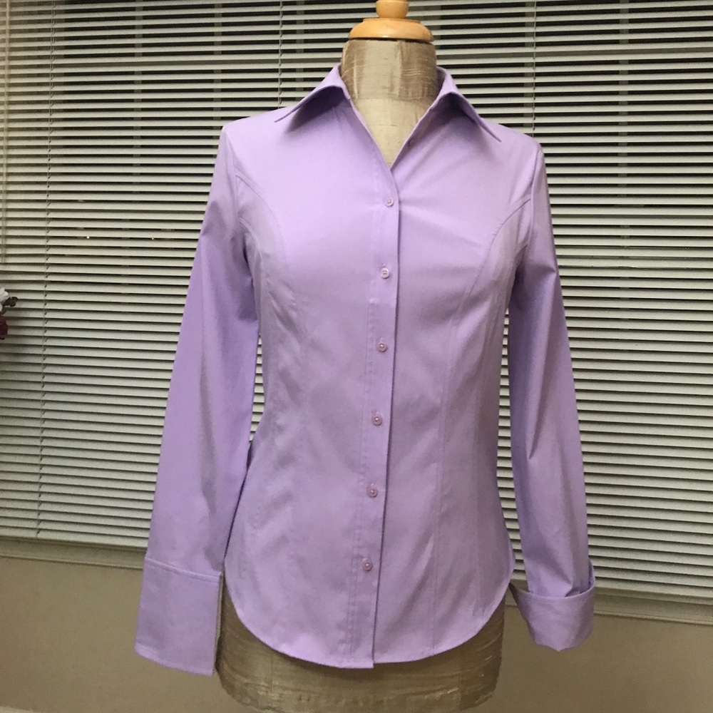 Express long sleeve Front button blouse