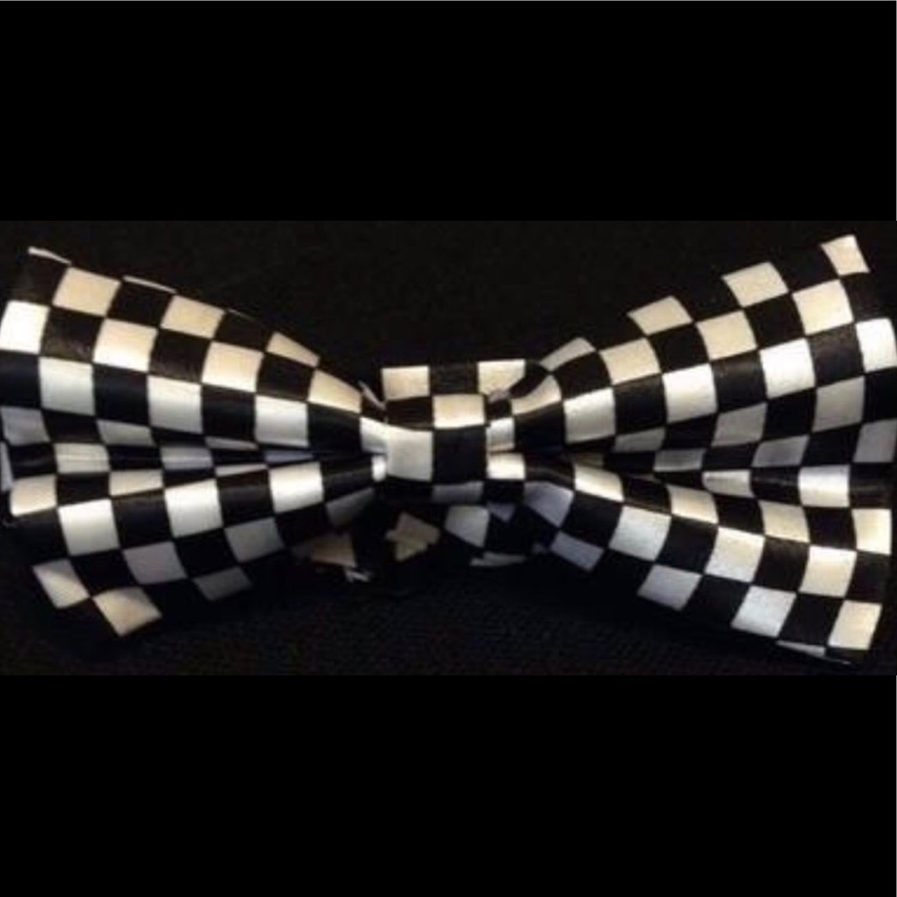 Checker Bow Ties