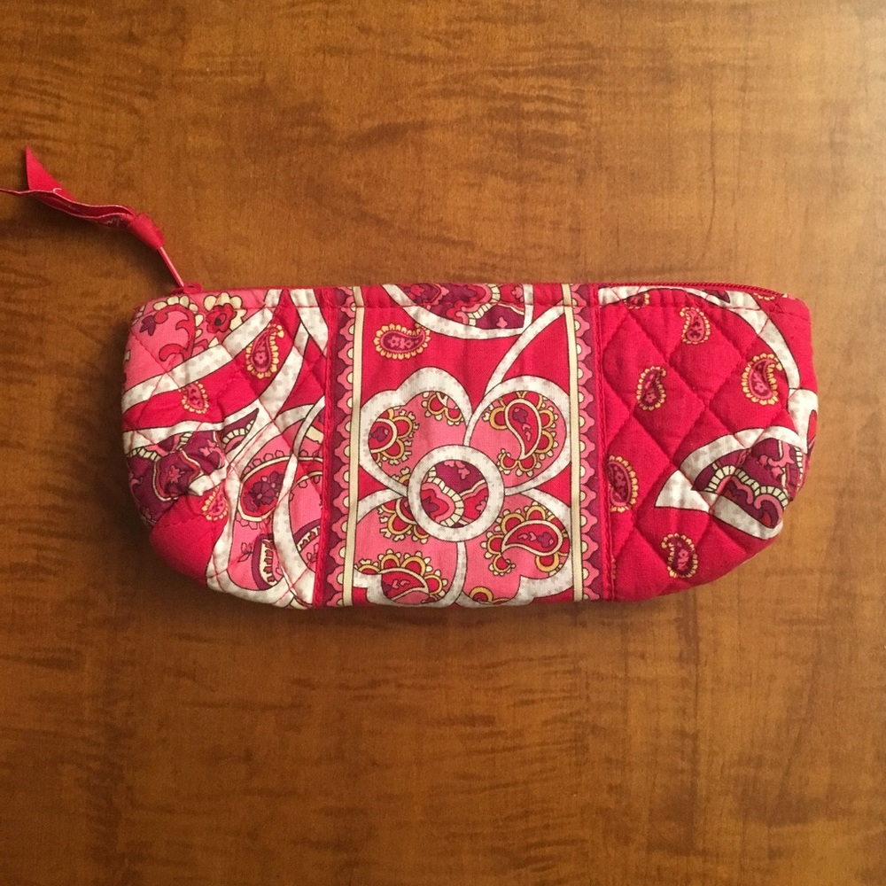Vera Bradley brush and pencil pouch