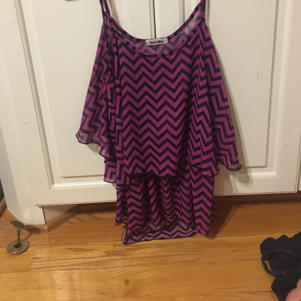 Open back tank