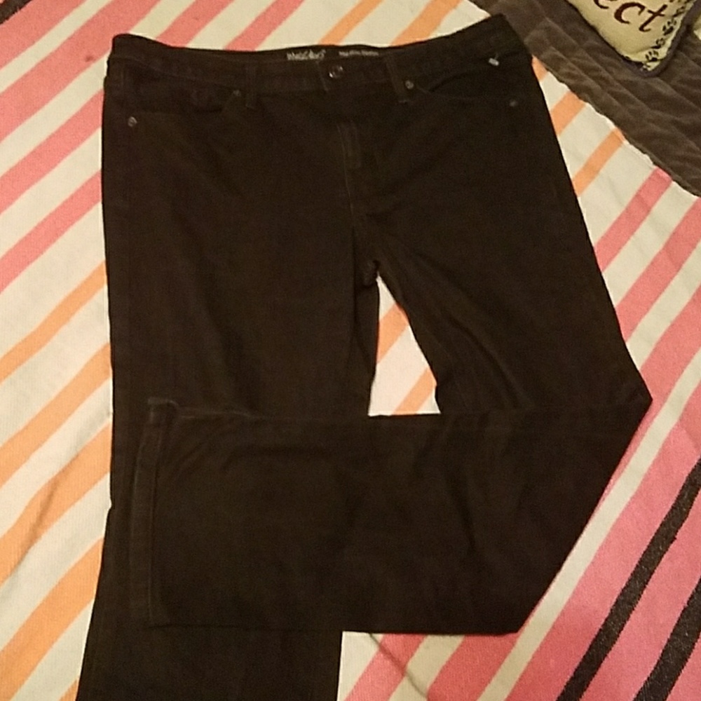 Simple Black Jeans