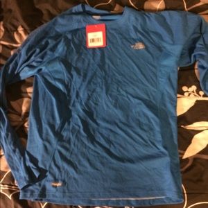 Blue Work Out Or Swim Shirt