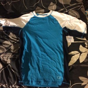 Blue Boys Swim Shirt
