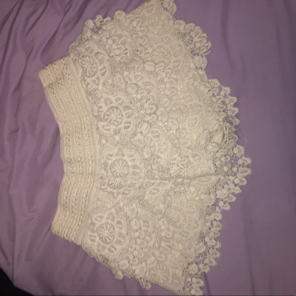Lace shorts