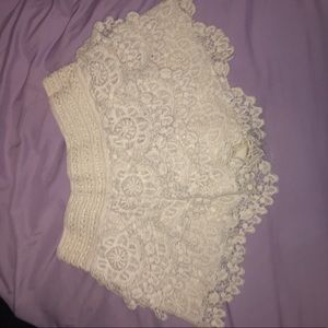 Lace shorts