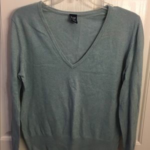 Aqua V-Neck sweater
