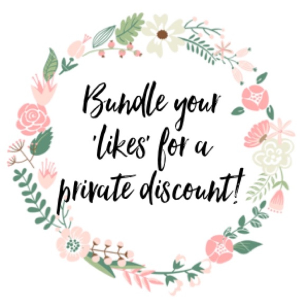 Bundle your likes; I'll give a private offer!