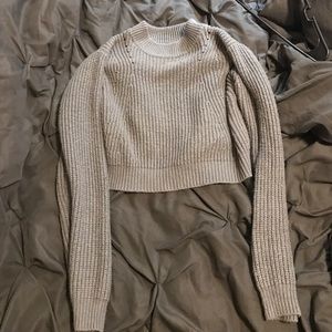 Cropped sweater