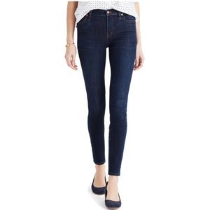 •Madewell 7in rise skinny jeans•