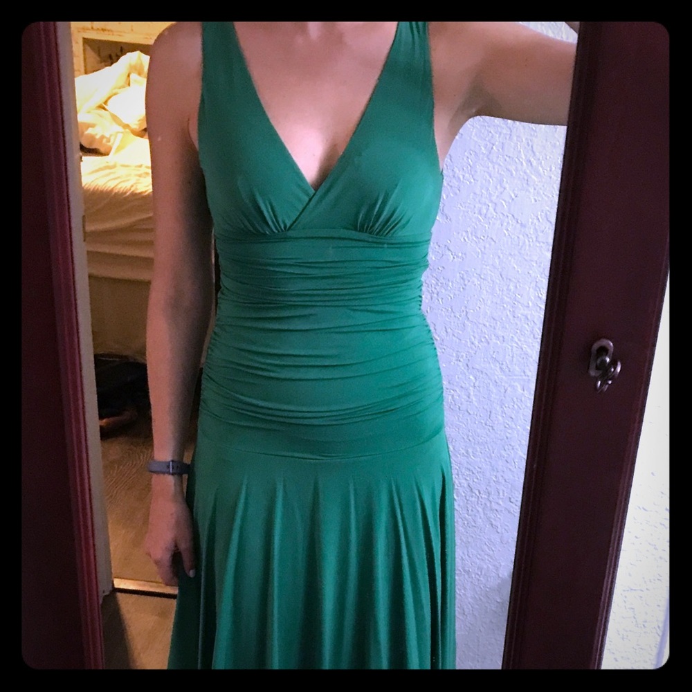 BCBG Green Dress