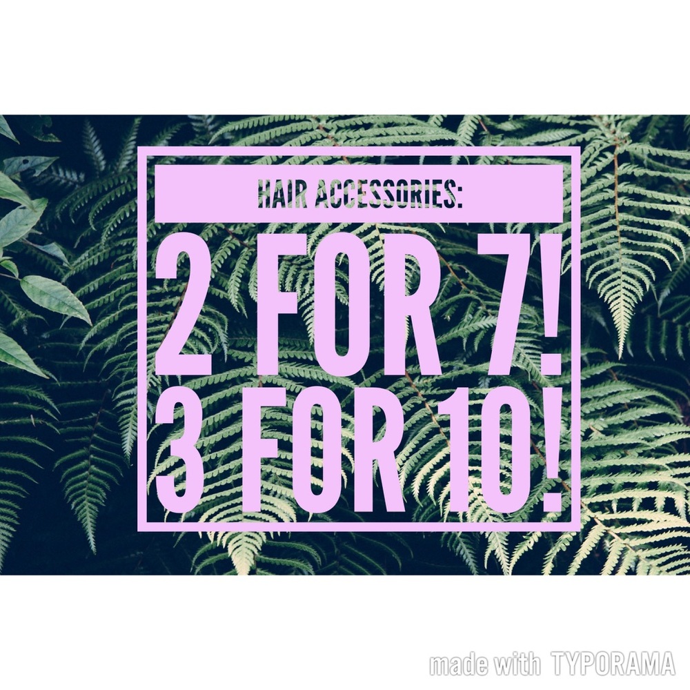 🦄Hair Accessory Deals🦄