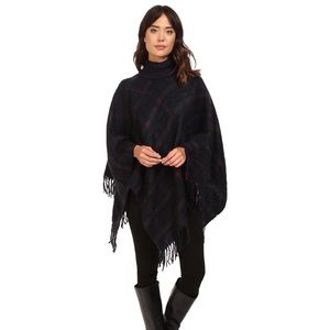 NWT Ralph Lauren Plaid Poncho