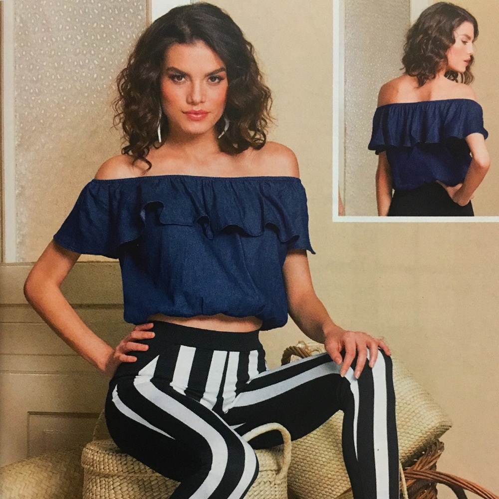 Blouse Azul