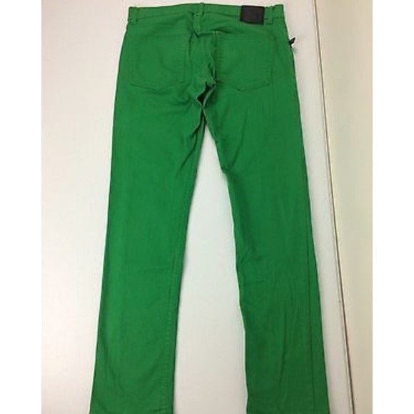 Social Collision Green Button Fly Jeans Sz W30/L32 - Picture 5 of 8