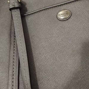 Coach Silver Carryall Purse