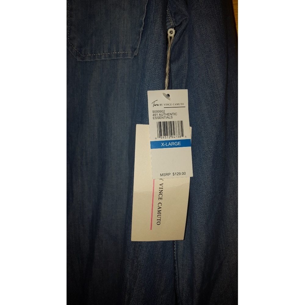 VINCE CAMUTO JEANS SHIRT DRESS - Picture 5 of 8
