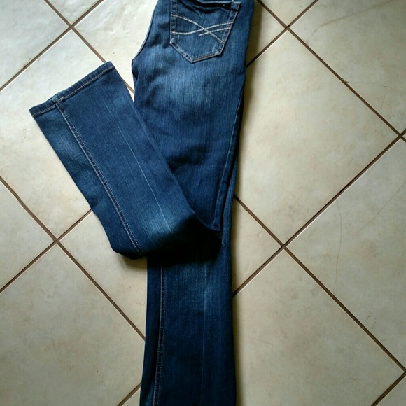 Aeropostale Chelsea Bootcut Jeans Size 0 - Picture 3 of 6