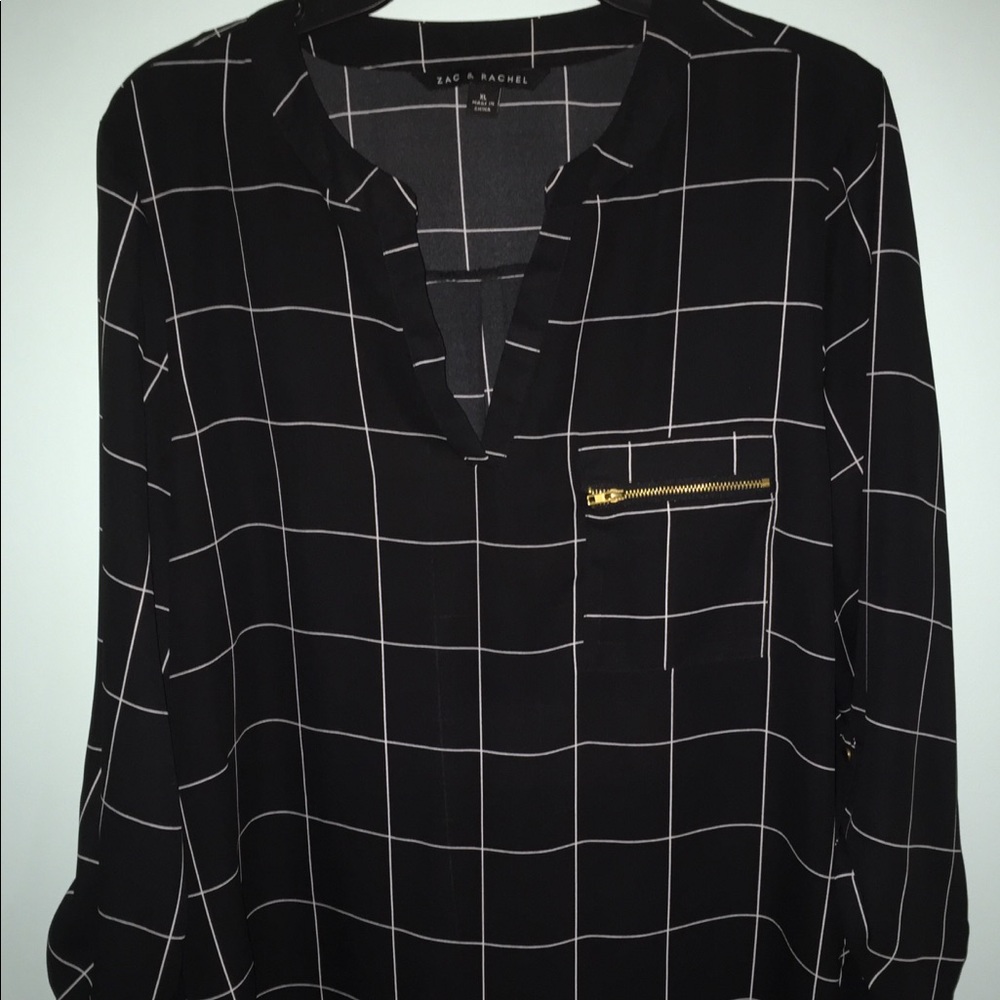 Checkered blouse
