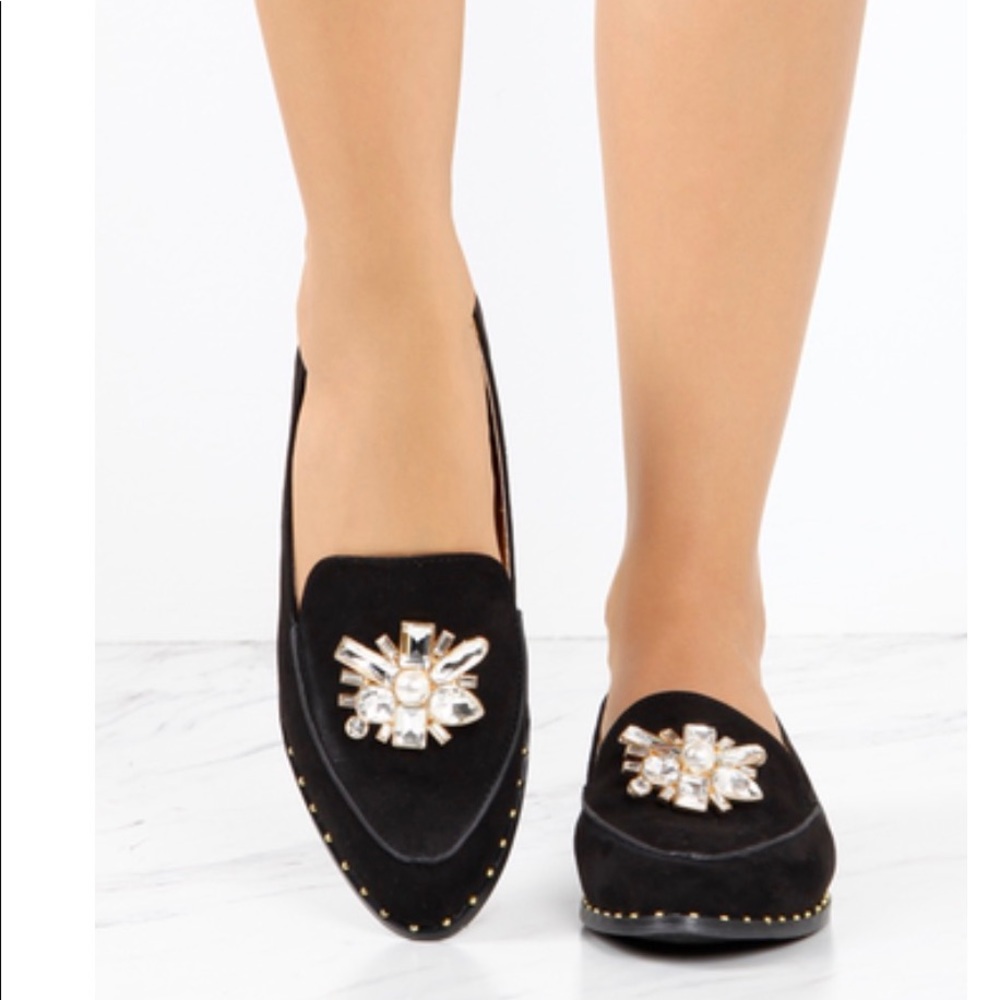 HOST PICK Ladies embellished loafer Ballet - Picture 5 of 7