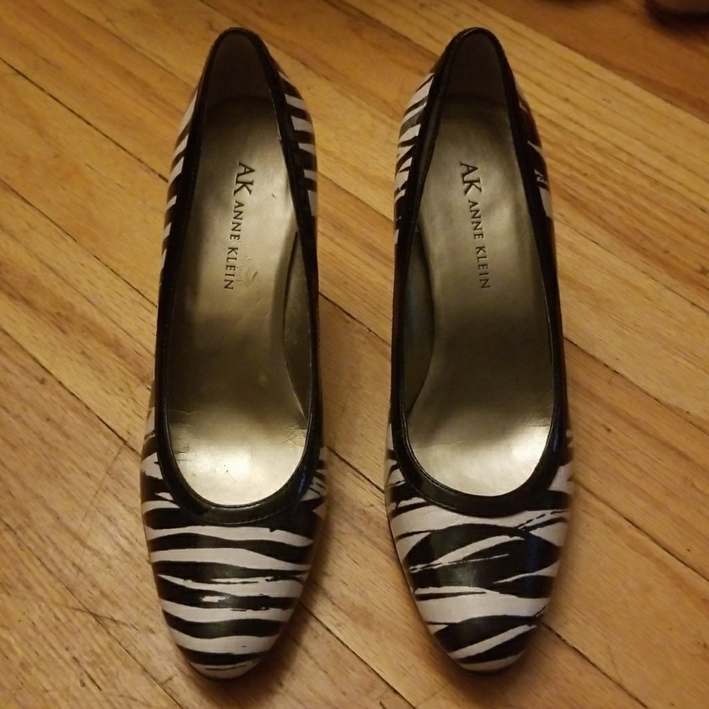 Anne Klein Zebra Heels