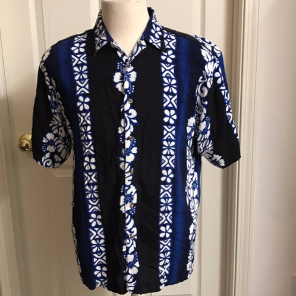 Presence Clothing Co. Mens Hawaiian shirt large