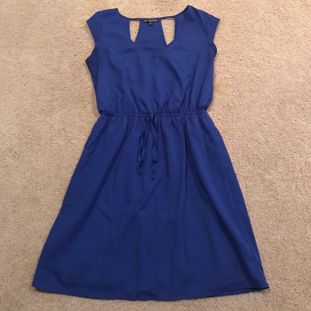 Blue dress