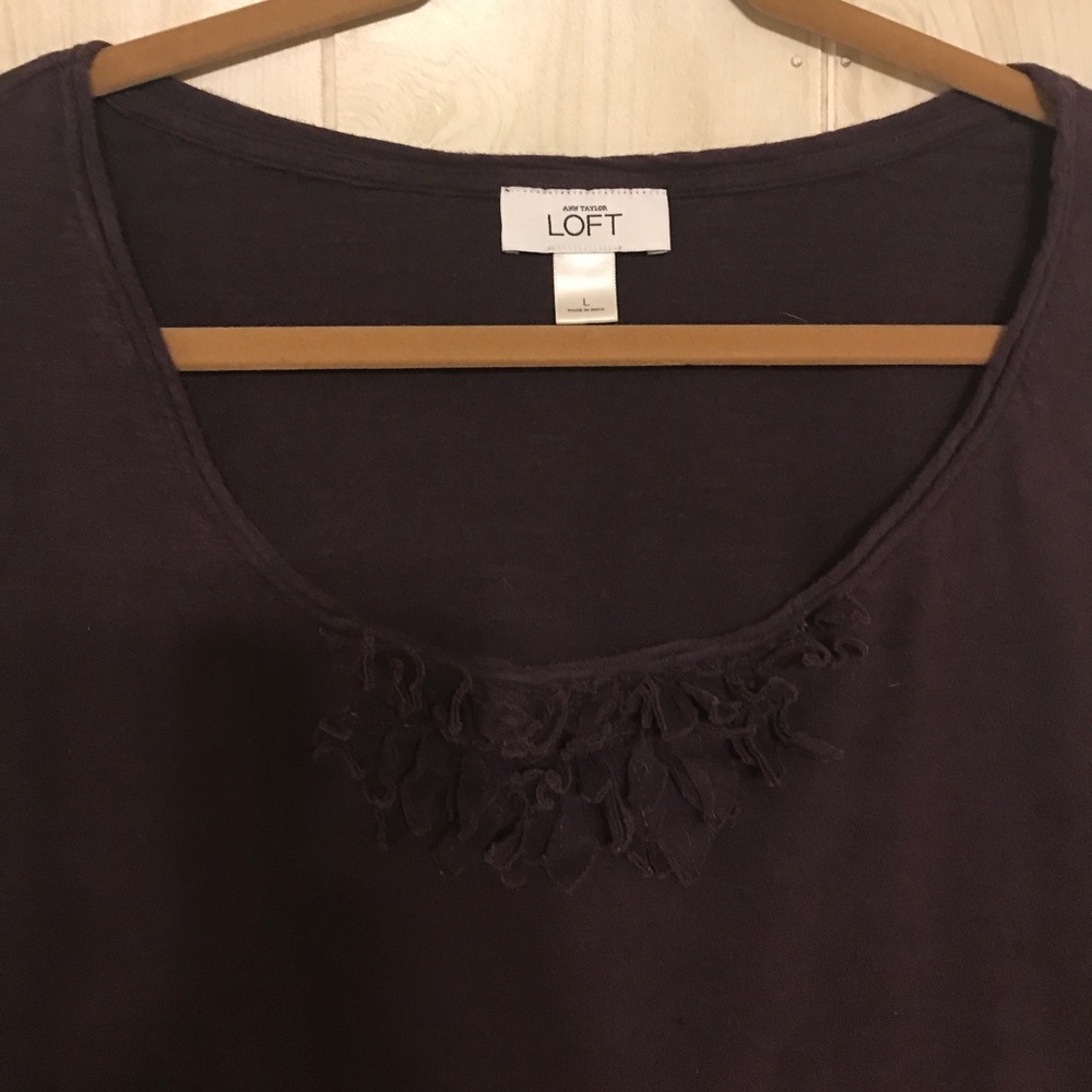 Ann Taylor Loft 3/4 Sleeve Shirt. Size L.