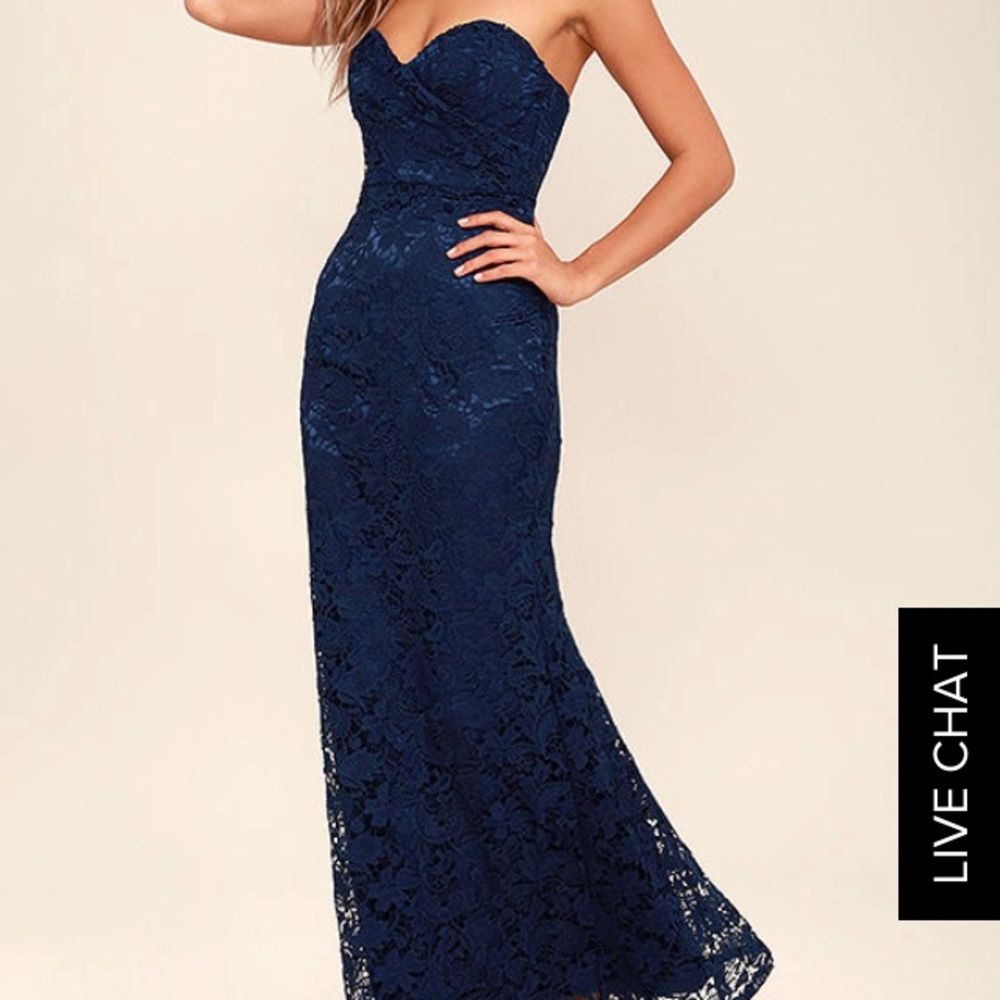 Lulu's navy dress