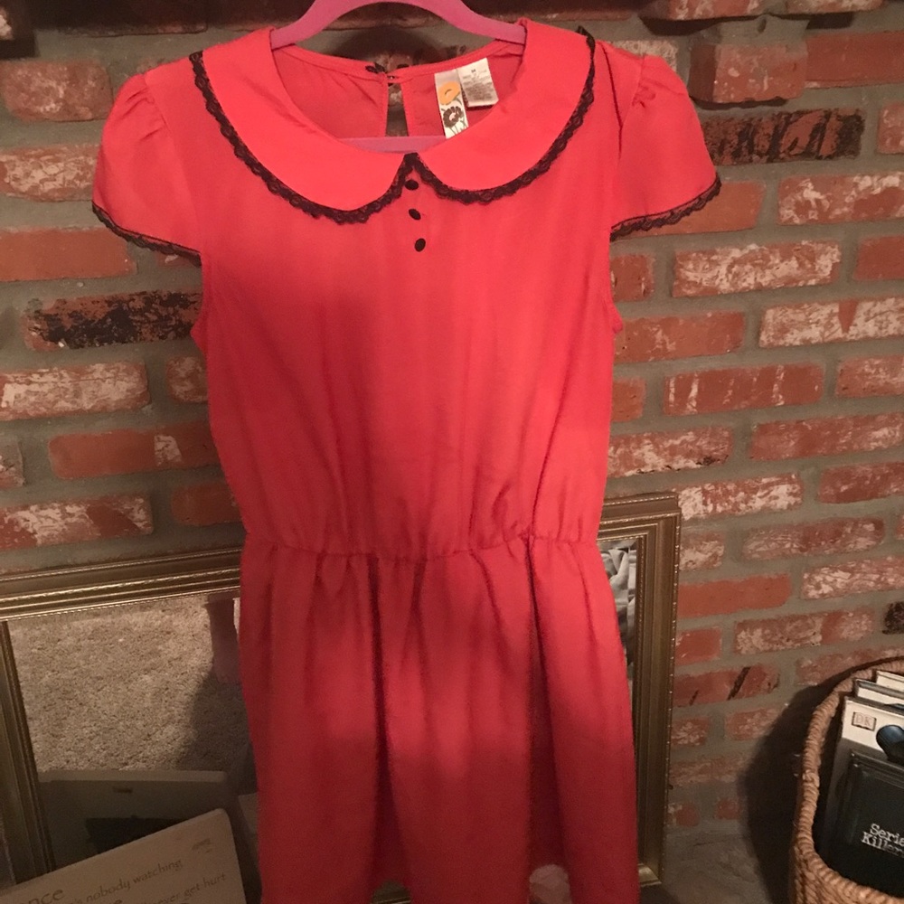 Adorable coral dress