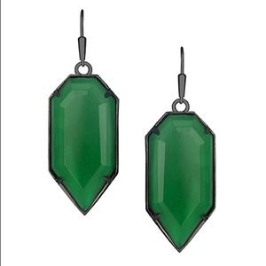 Kendra Scott Palmer Emerald Earrings