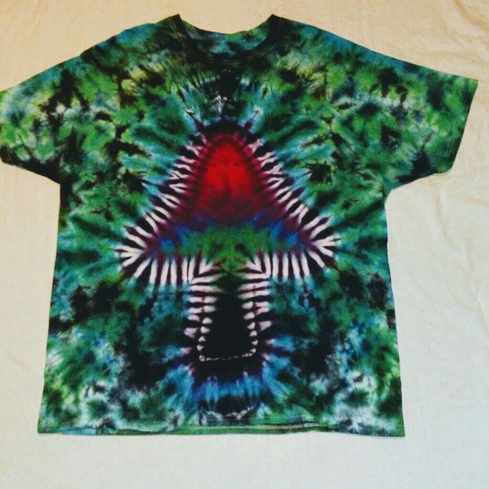 Tie Dye Mushroom shirt