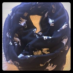 Accessories - Pug Infinity Scarf NEW Accessories - Pug Infinity Scarf NEW