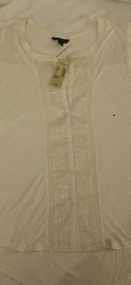American Eagle sequin top - Picture 1 of 3