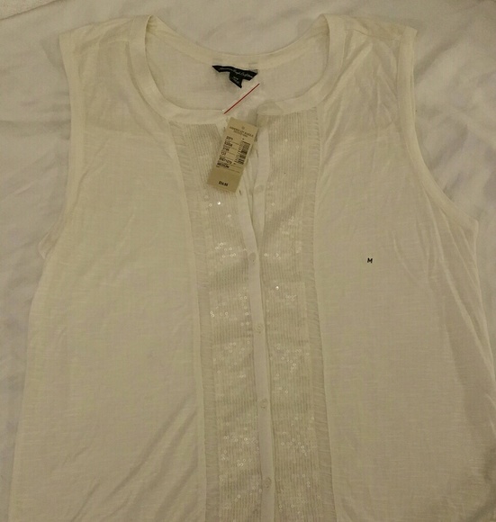 American Eagle sequin top - Picture 2 of 3
