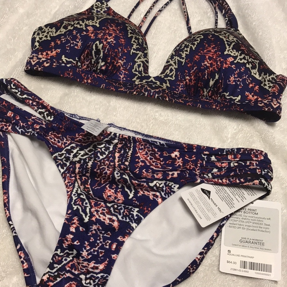 Athleta small aqualux bikini