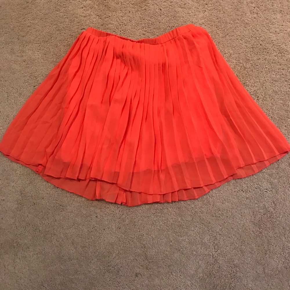 Orange skirt