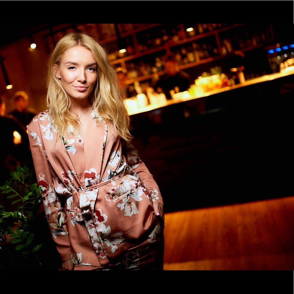 ZARA Floral Printed Blazer