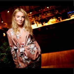 ZARA Floral Printed Blazer