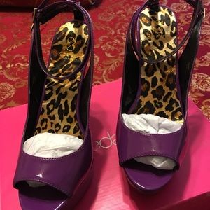 Beautiful Purple Heels