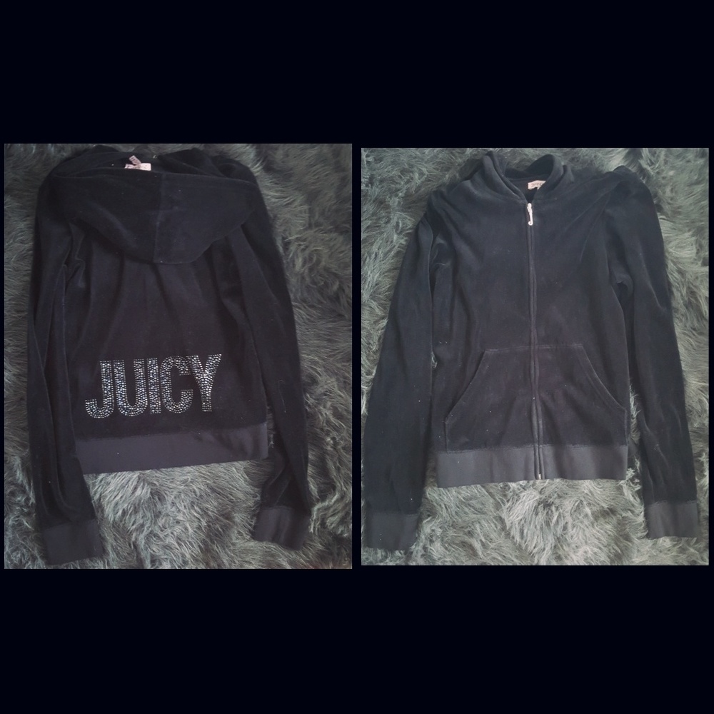 Juicy Couture Rhinestone Jacket sz Large