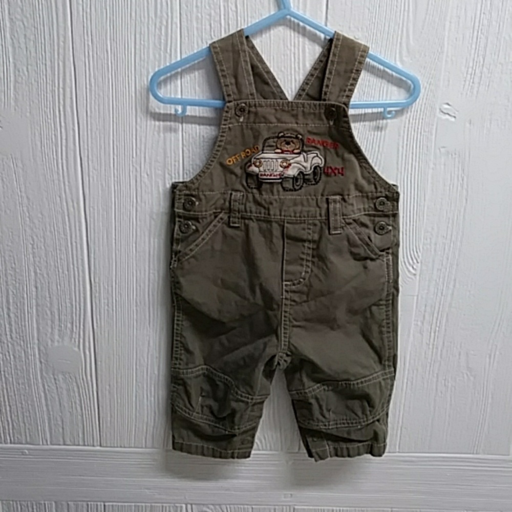Little By Little baby boy's overalls