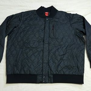 nike air quilted fleece parka