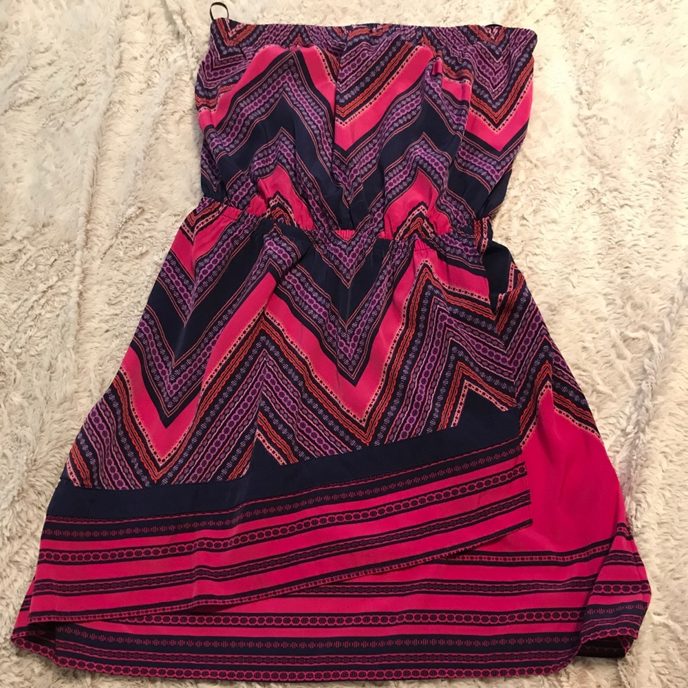 Express Strapless Short Dress