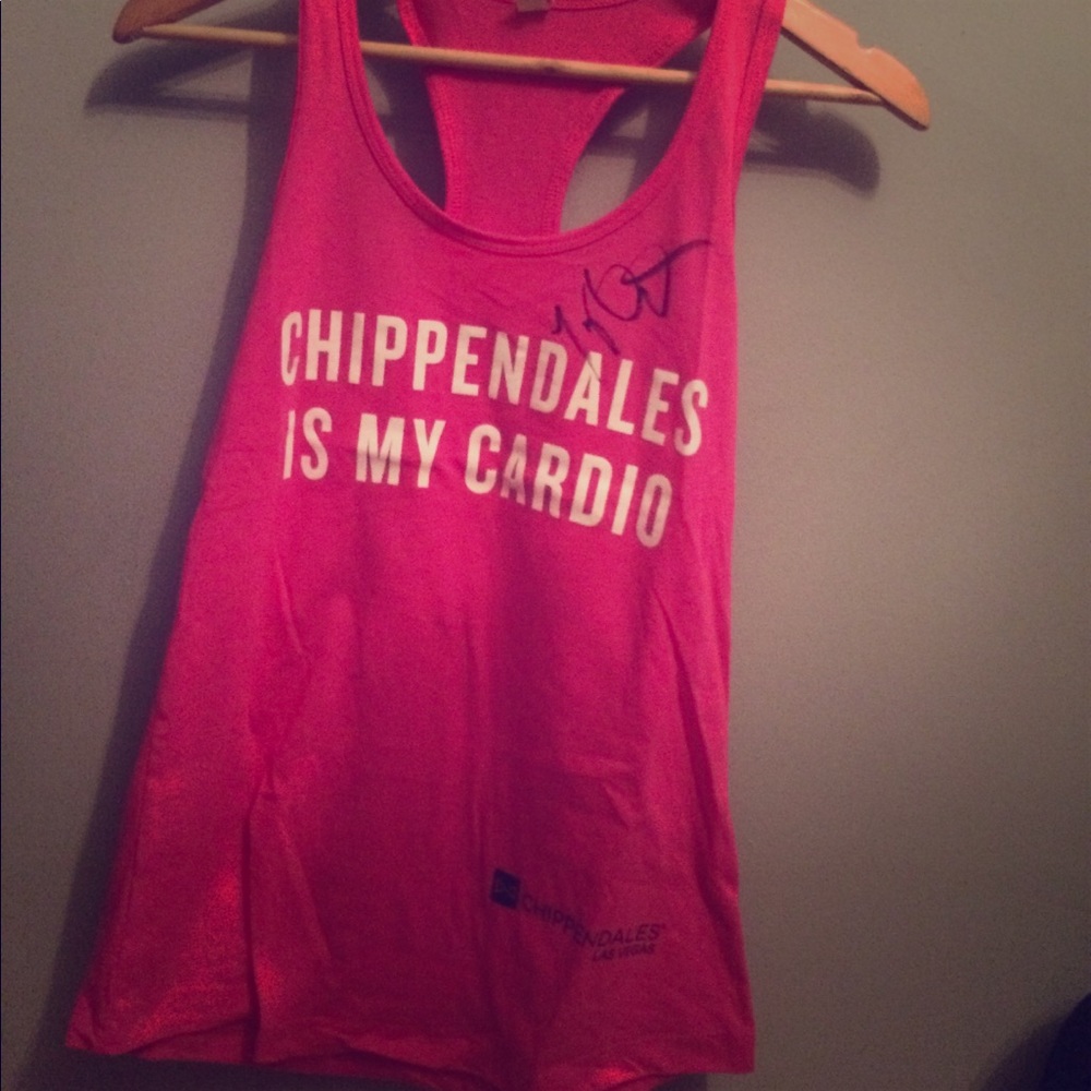Signed chippendales Tour Shirt