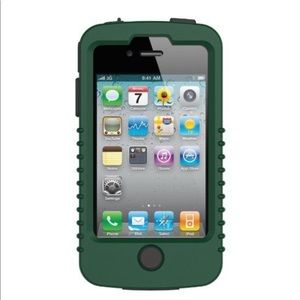 💜iPhone 4/4s Trident Cyclops 3 Piece silicon case